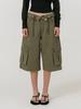 MOIFAIRE Bermuda Cargo Pants / Khaki