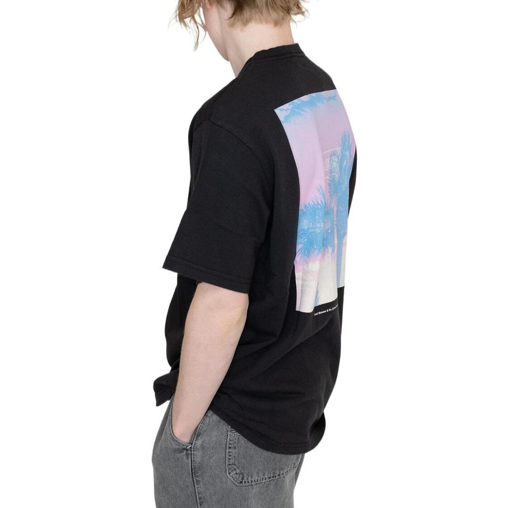 Levis Solid Color Casual T-Shirt Men Tops Black 16143-0648