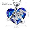 Heart Pendant Necklaces Small Heart Necklaces Choker Pendant Men Necklaces Crystal Heart Necklace for Women Jewelry Gift