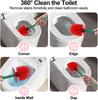 Cherry Toilet Brush Long Handle Soft Hair Cleaning Brush Toilet Brush Holder Set Fruit Bathroom Decoration Bathroom Accessories