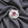 Rare Pink Tourmaline Gemstone 925 Sterling Silver  Jewelry Handmade Pendant0.92" CP-34-16