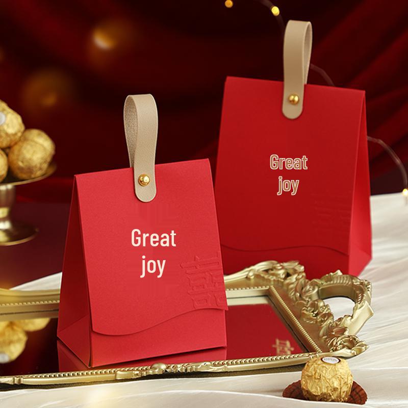 2025 Elegant Wedding Favor Candy Boxes: Full Moon Gift Bags