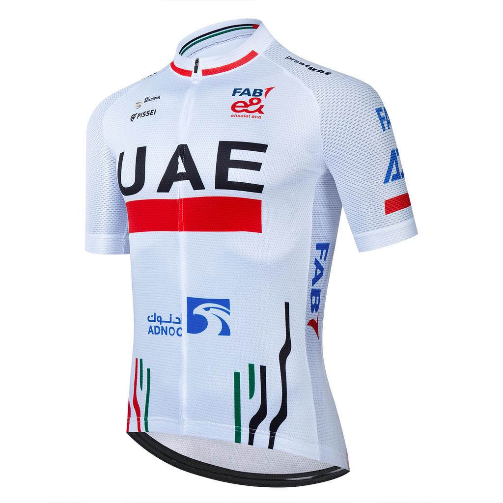 UAE TEAM Cycling Jersey Set 2025 Summer Men Mountain Bike Uniform Breathable Bicycle Clothing Suit Ropa Ciclismo Maillot Hombre