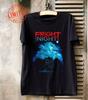 Fright Night 1985 Horror Movie Poster Cotton Black T Shirt Unisex T-Shirt