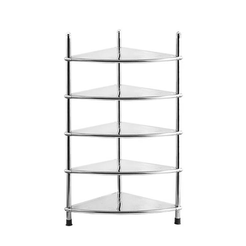 Yingbang Stainless Steel Corner Storage Shelf