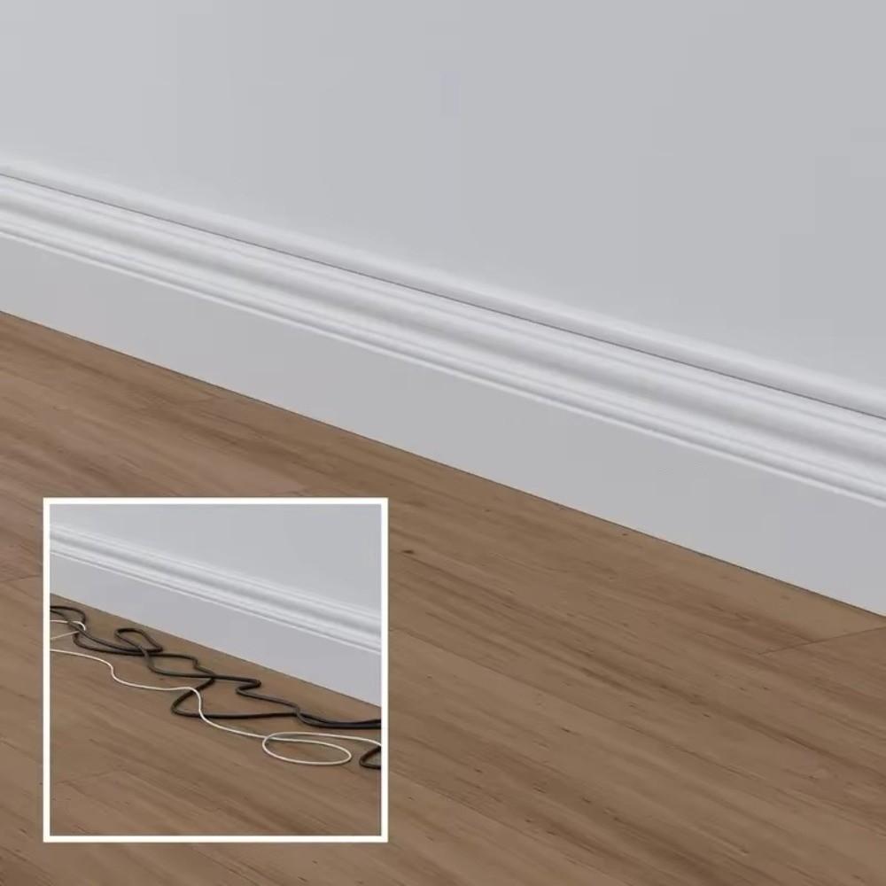 1/2/3/5meter Soft PVC Wire Cover Self-Adhesive Cable Management Protector Cord Hider  Wall Mounting