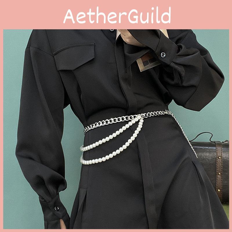 Elegant Silver Chain Waist Belt For Women Perfect For Dresses And Sweaters