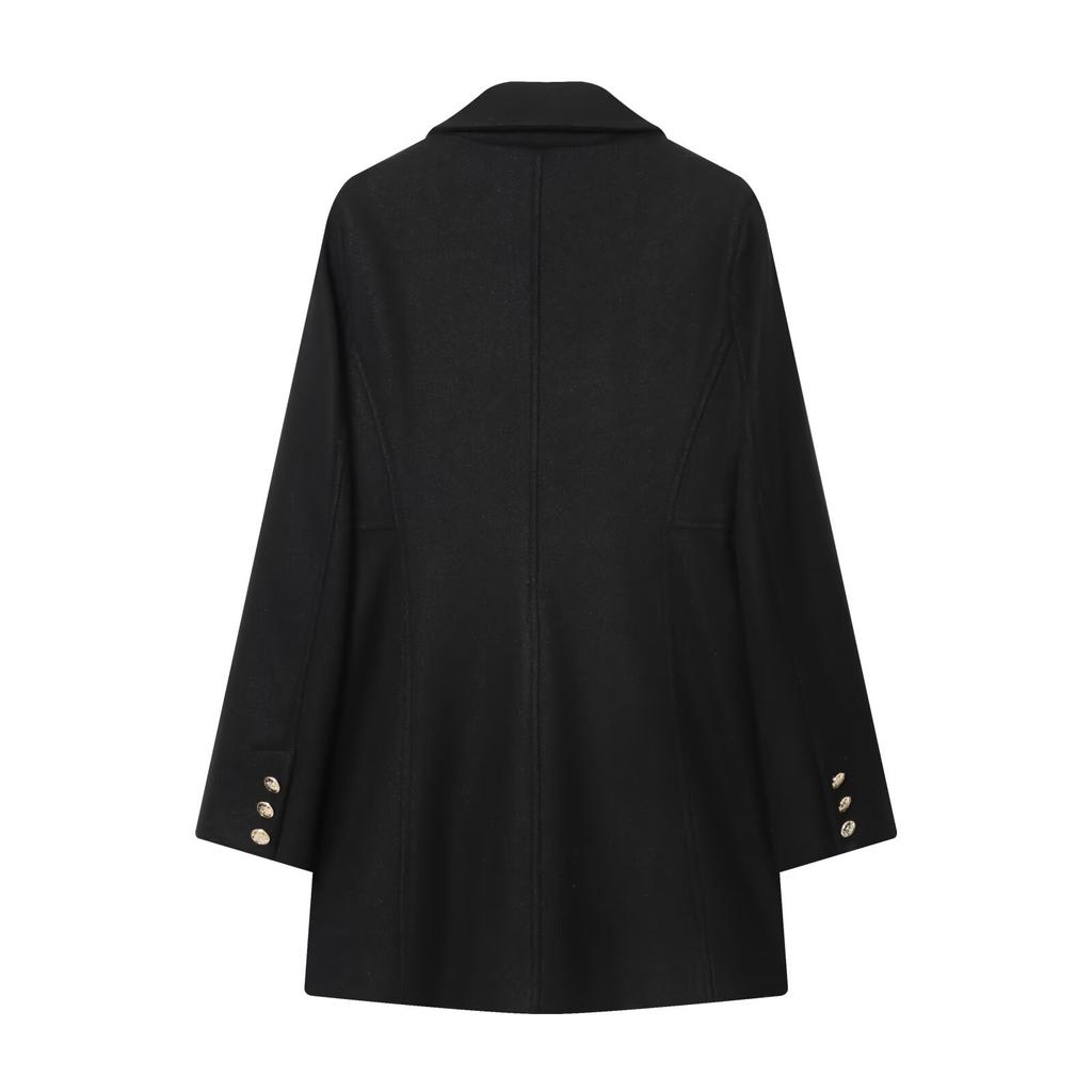 European and American style, wholesale women's clothing, fashion, versatile, temperament, cross-border double-placket short coat