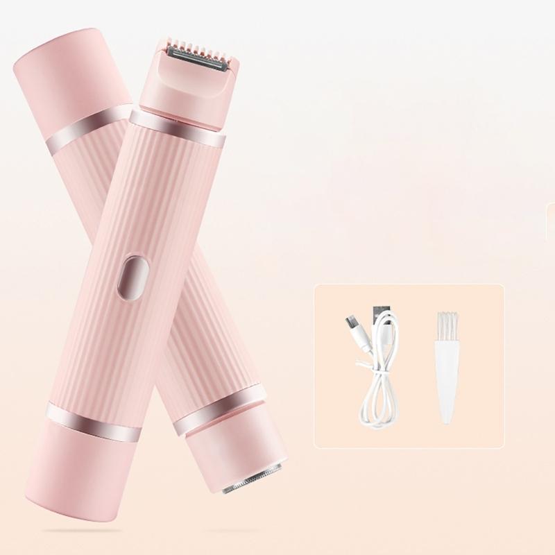 Electric Cutter for Women Bikinis Trimmer USB Rechargeable Electric Shaver for Women Wet/Dry Use Body Hair Grommer