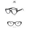 2024 Neue Damenbrillenfassung Cat-Eye Marken-Designer Computerbrille