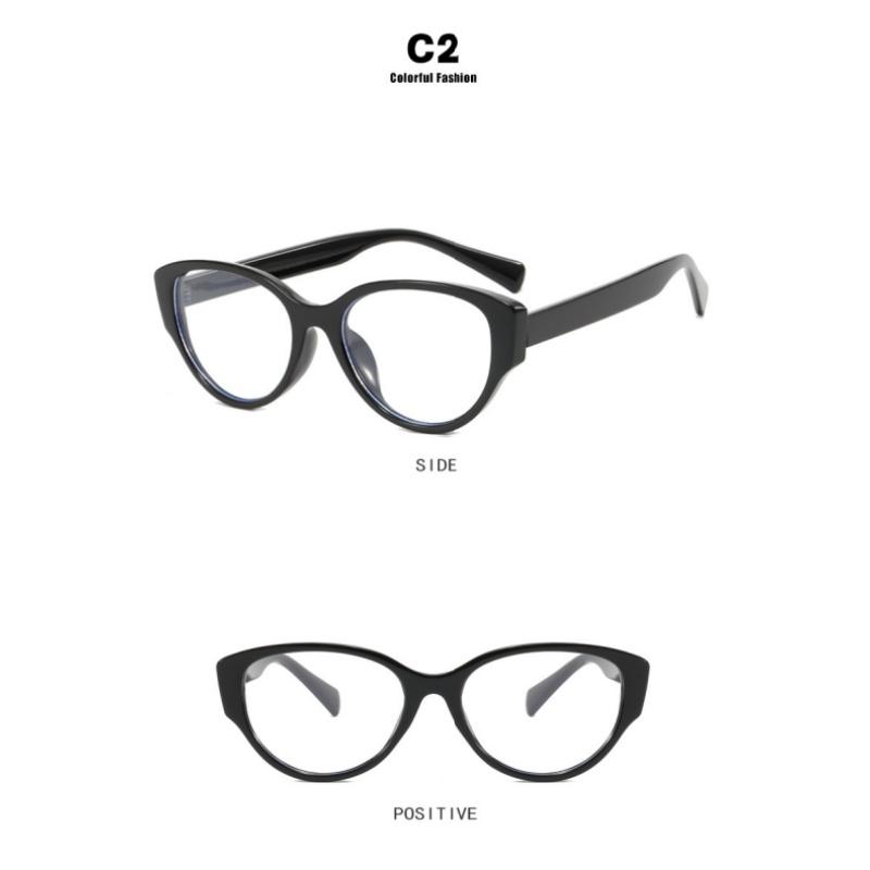 2024 Neue Damenbrillenfassung Cat-Eye Marken-Designer Computerbrille