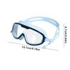 Kids Swimming Goggles Anti-UV No Leaking Pool Eyewear for Boys and Girls Anti-fog No Nose Bridge Design Swimming Eyeglasses