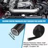X AUTOHAUX Fuel Hose Protective Cover for Cars, Insulation Pipe, Protective Cover, Heat Shield