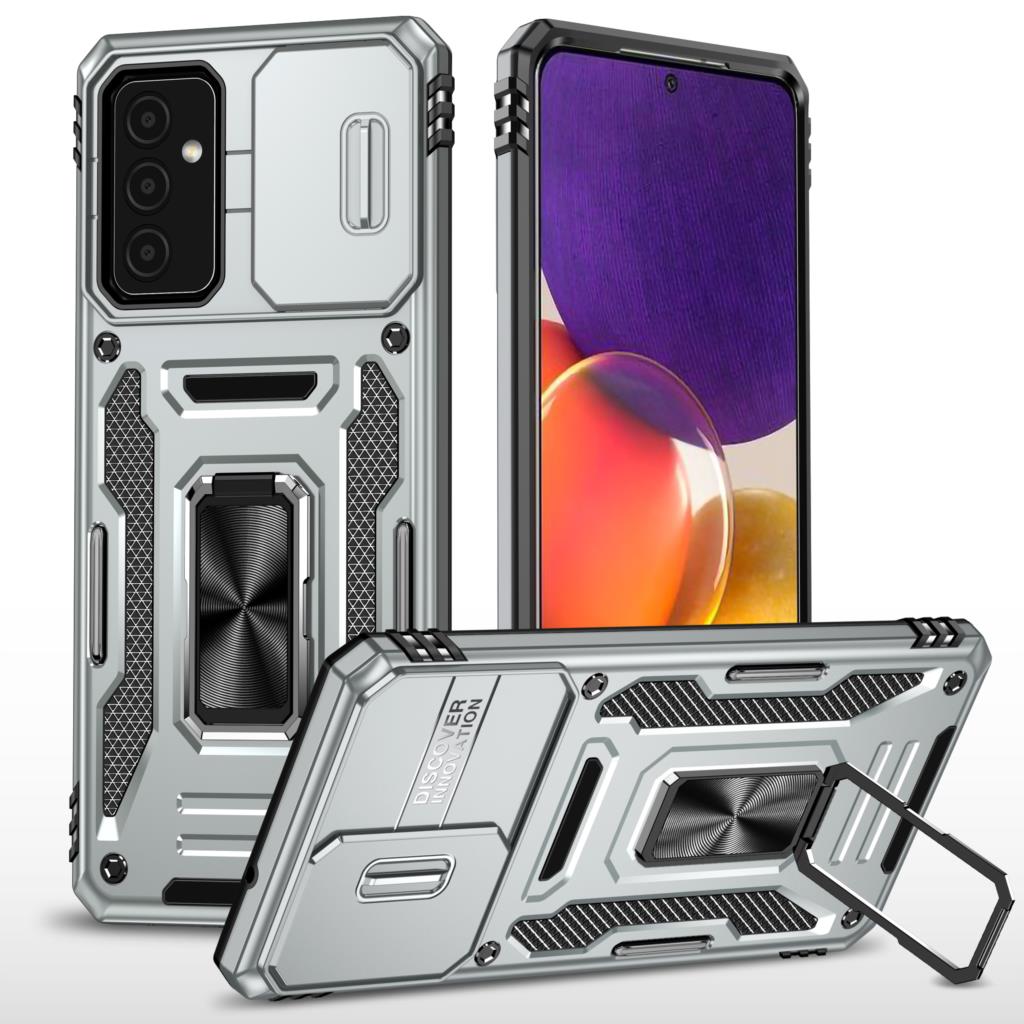 Camera Protector Case For Samsung Galaxy A82 A72 A71 A73 A53 A52 A42 M42 A54 A34 4G 5G Shockproof Magnetic Stand Ring Case Cover