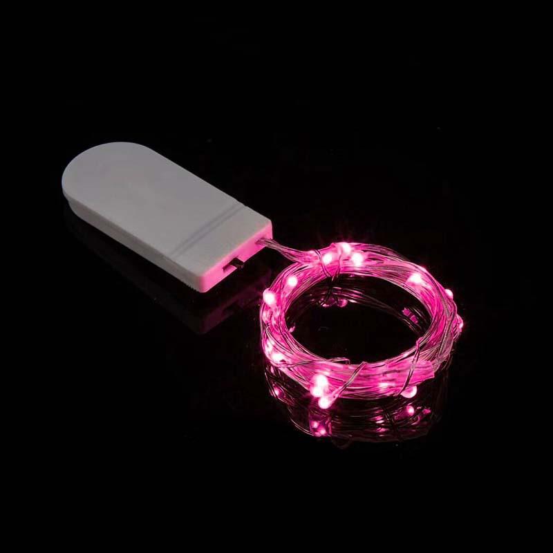 Lei Ting CR2032 Button Battery LED String Lights for Festive Decoration