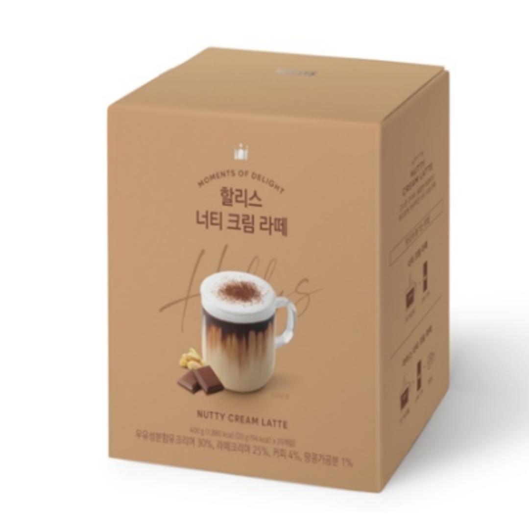 [Hollys] Nutty Cream Latte Sticks (30 sticks)