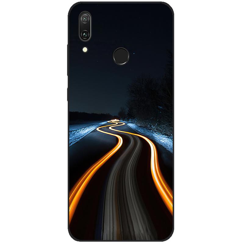 For Huawei Y7 2019 Case Y 7 2019 Silicone TPU Back Cover Protective Phone Case For Huawei Y7 Y7 Prime 2019 Bumper Fundas Coque