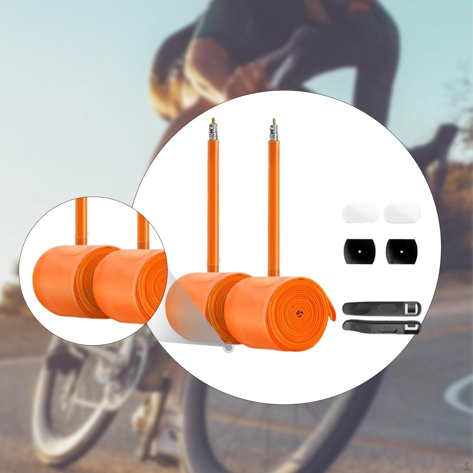 

2 шт. велосипедные камеры для замены антипрокольные TPU для городских велосипедных шин 85MM