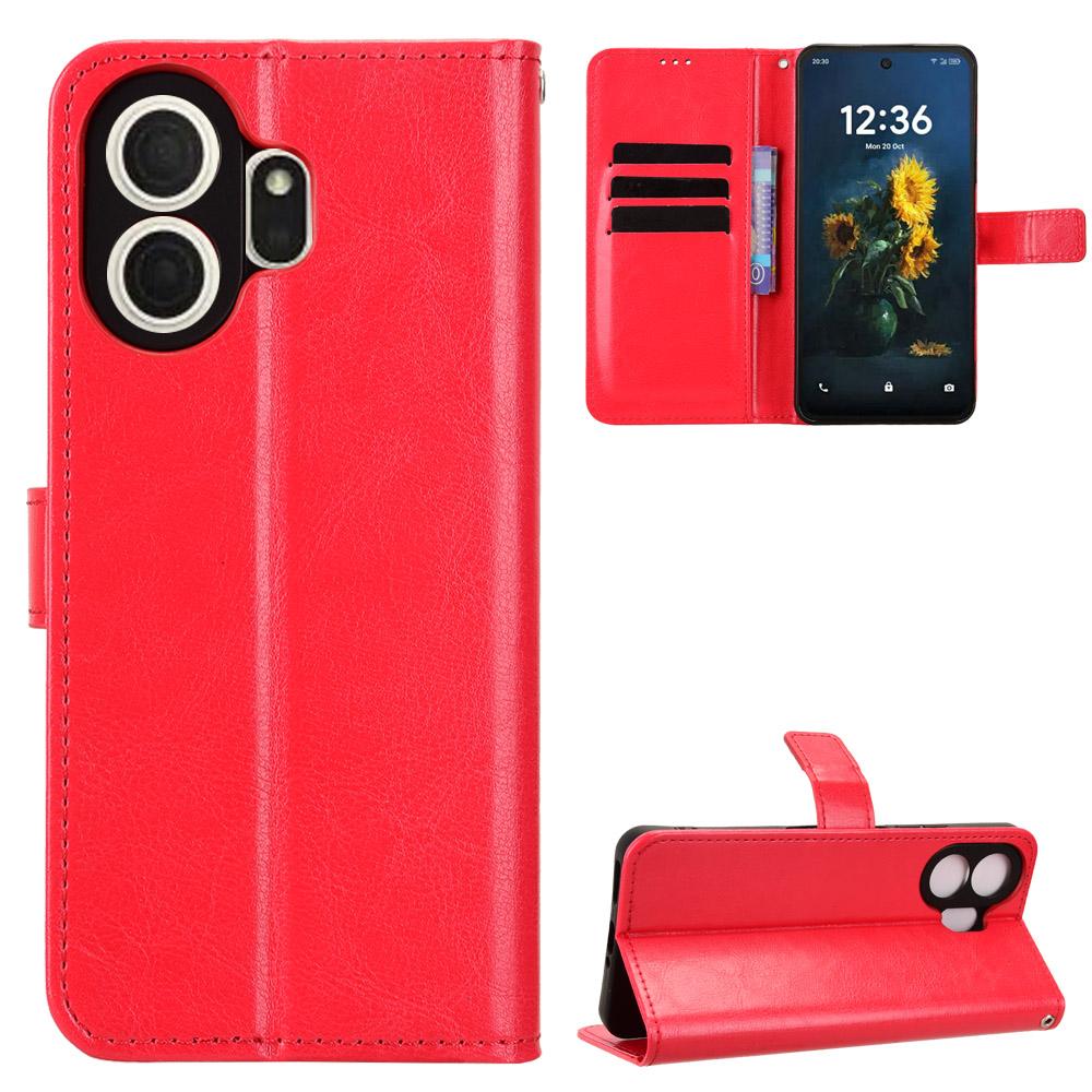 Flip Cover compatible for TCL NxtPaper 70 Pro PU Leather Phone Case Full-Body Protection with [RFID Blocking]