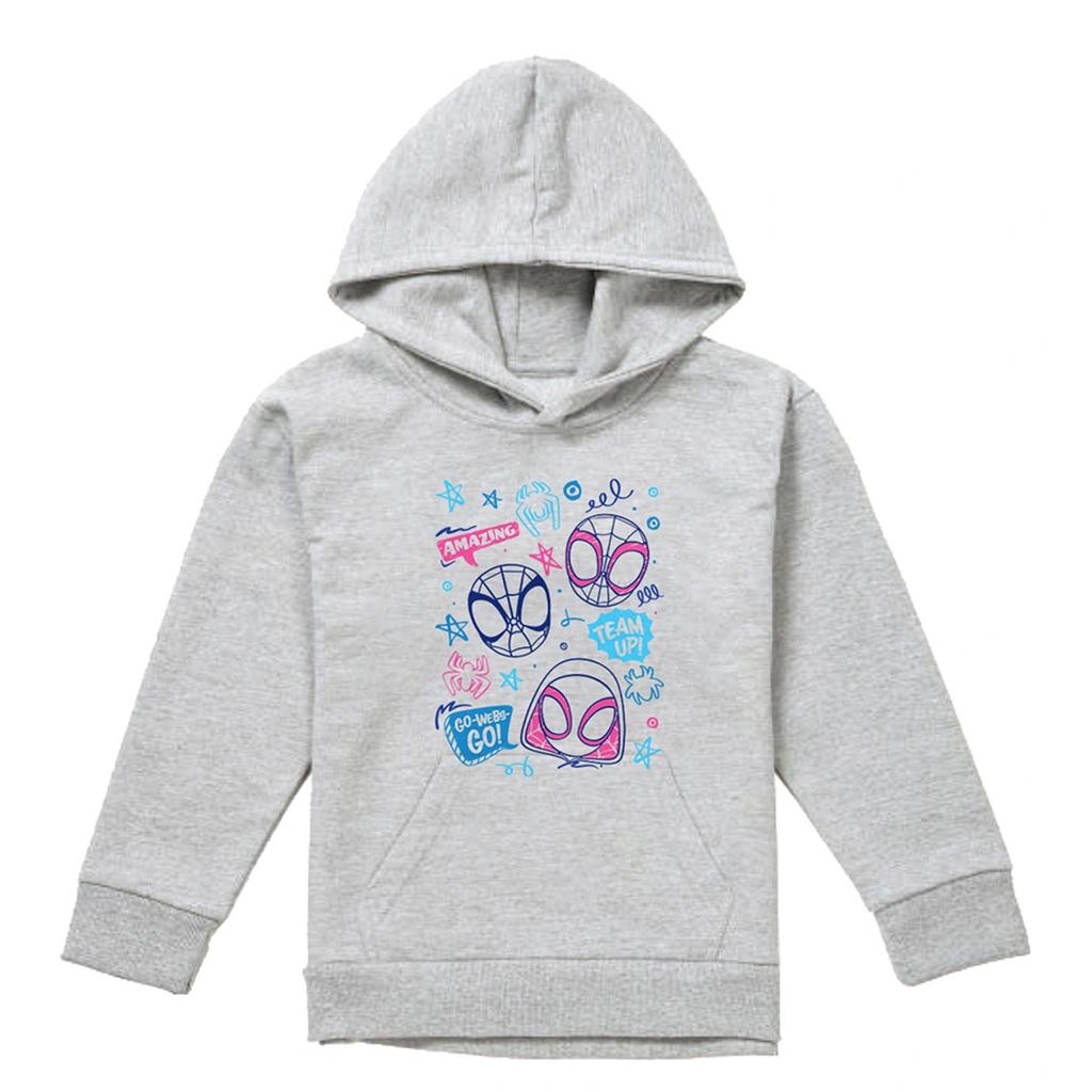 Spidey And His Amazing Friends Childrens/Kids Doodle Pull Over Hoodie