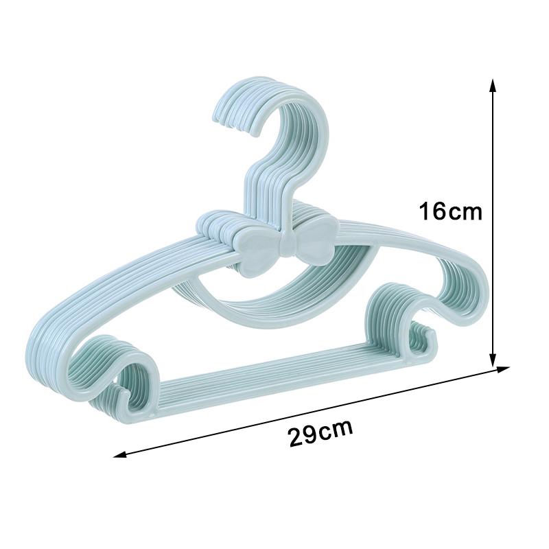 6/1Pcs Children Clothes Hanger Racks Portable Plastic Display Hangers Windproof Kids Coats Hanger Holder Baby Clothing Organizer