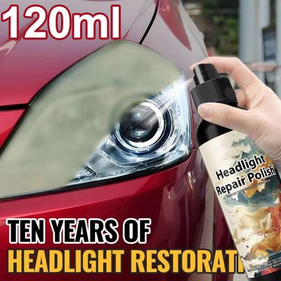 Auto Scheinwerfer Restaurierung Polierreiniger Scheinwerfer Kratzerentferner Reparatur Reinigung Entfernen Oxidation Scheinwerfer Politur Flüssigkeit