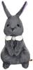 Wild Rabbit Series Plush Toy Total Length 18cm Grey