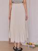 Sorry, Too Much Love Floaty Pleated Lace Skirt_Ivory