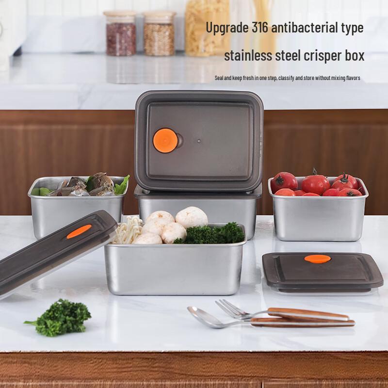 Zhi Nian Hua 316 Stainless Steel Food Container Set