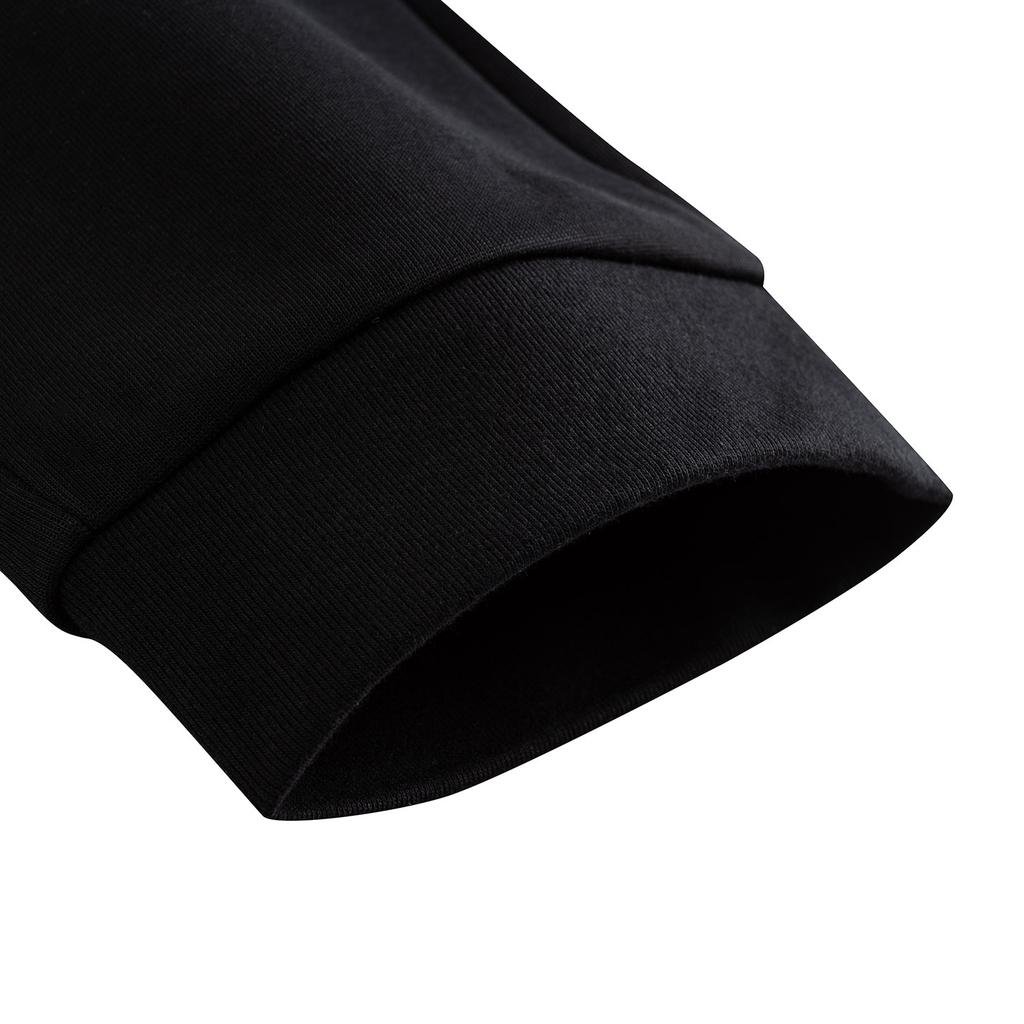 Anta Lifestyle Series Mens Long Pants 2025 Autumn Knitted Sports Pants Men Bottoms Basic-Black 952538306-1