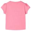 Bright Neon Pink T-shirt for Children 92/104/116/128/140