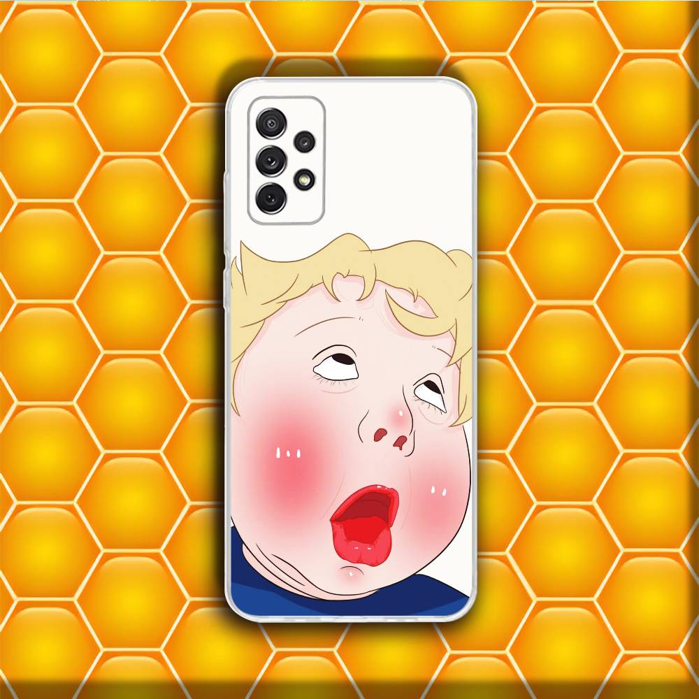 Funny Cute Boy Girl Paired Couple Phone Case Silicone For Samsung S30,23,21,22,20 FE lite,S10,9PIus Note20ultra Soft Transparent