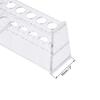 Uxcell Acrylic Test Tube Holder Rack, 6-Well, for 10ml Centrifuge Tubes, 2-Pack