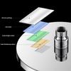 9-inch Large Rain Shower Head Internal Pressure Booster High Pressure Shower Head  Ceiling Mount