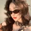 New fake home retro oval cat eye orange pearl women's sunglasses premium sunglasses