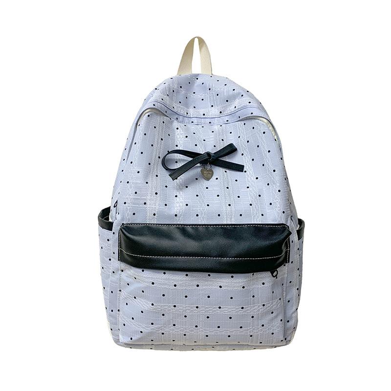 Schoolbag Gentle Lace Design Girl Heart Small Backpack Korean School Bag Elementary School Class Backpack Girlfriend Travel Back