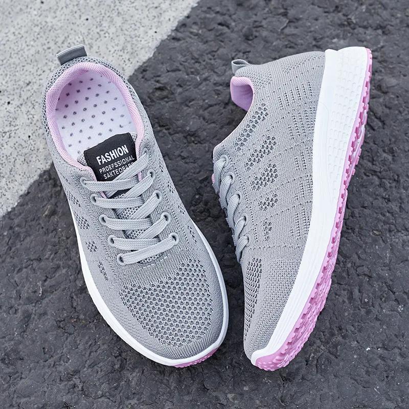 2025 Spring New Women's Soft Soled Casual Trendy Sports Shoes Women Casual Ventilate Sneaker Women's Vulcanize Comfortable Shoes