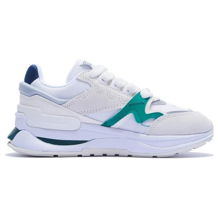 New LiNing 001 Innocence V2 Innocent V2 Durable Breathable Low-Top Sports Casual Shoes Women's White Green AGCT018-1