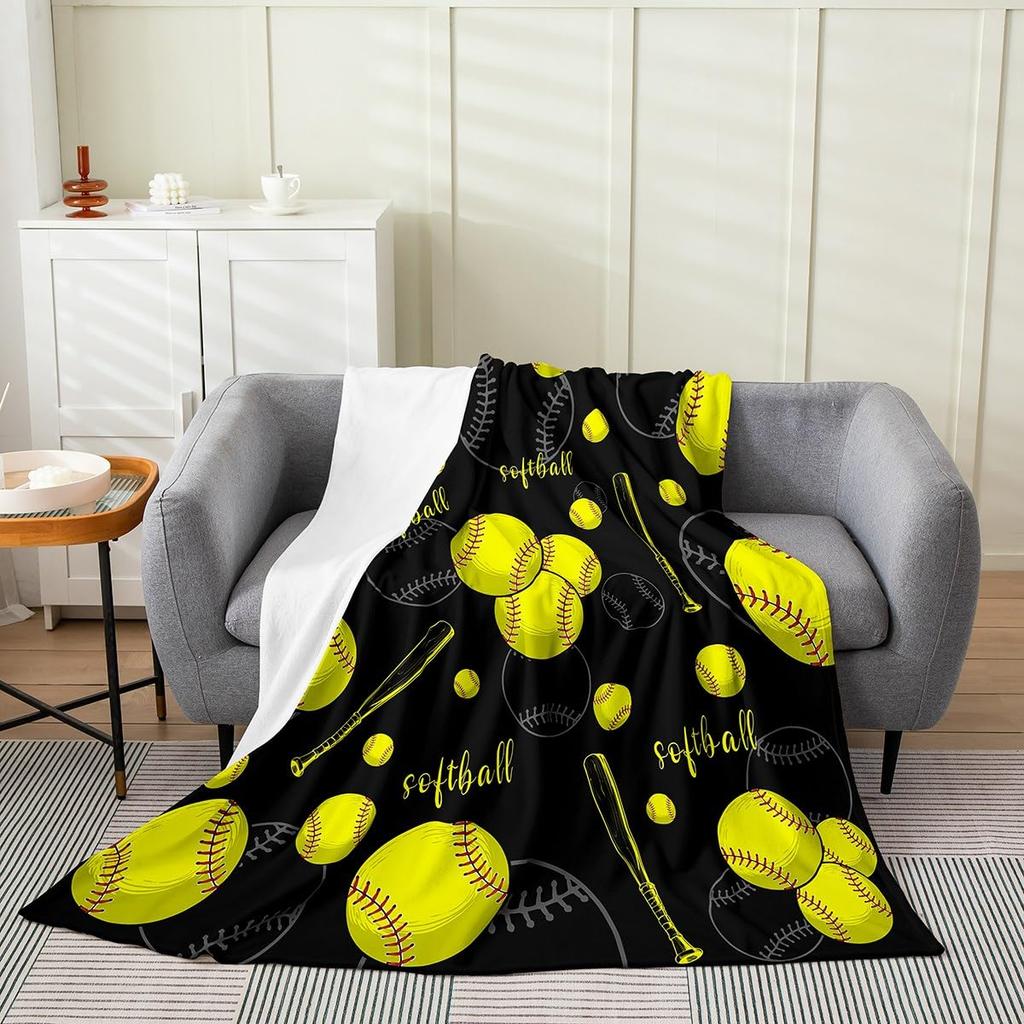 Contemporary Swirl Ring Line Art Pattern Comfortable Fleece Blanket Fit Living Room Bed Office All-match Simple Household Decor