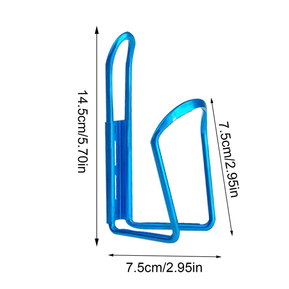 Aluminum Alloy Bicycle Water Bottle Cage Bike Water Holder Lightweight Bike Bottle Mount with Screws Bottle Holder for Road Bike