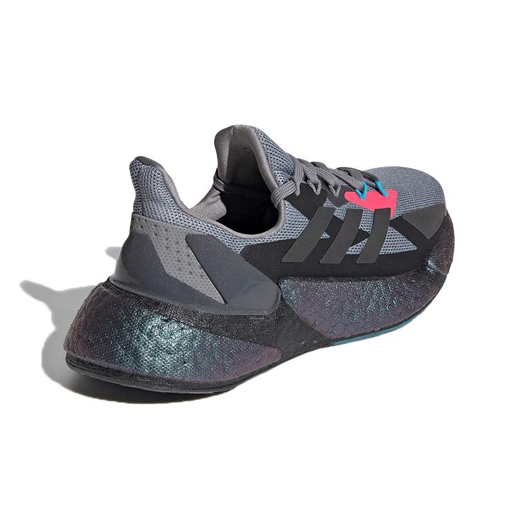 adidas X9000l4 Abrasion Resistant Abrasion Resistant Low Top Running Shoes Gray Black Teenagers FW9296