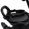 Kids Buggy Board Stroller Ride-On with Detachable Seat, Non-Slip Step Stand for Toddlers Age 2-6, 25kg Max Load