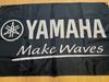 Yamaha Black" Extra Large Flag/Banner, Approximately 150cm X 90cm, Perfect for Decorating Your Room or Garage! American Goods & Car Racing