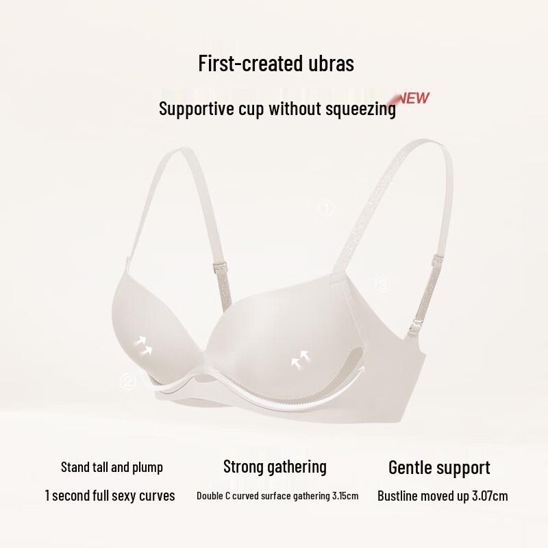Ubras Anti-Gravity Gathering Wireless Bra