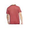 Nike Letter Print Breathable Crew Neck Short Sleeve T-Shirt Men Tops Light-Red Vintage-American DD4796-010