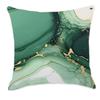 New Green Marble Gilt Series Pillows, Comfortable and Soft, Car Home, Bedroom, Bedside Pillows, Cushions