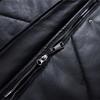 Woman Leather Jacket Winter Long Parkas Hooded Elegant Thick Warm Female Faux Sheepskin Coats