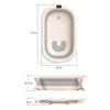 Large Smart Baby Bathtub Digital Temperature Sensitive Newborn Bath Tub Baby Bath Tub  Household