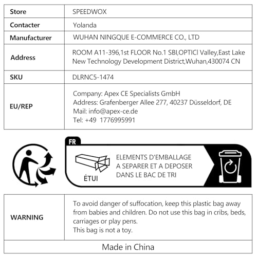 SPEEDWOX 112mm Plastic End Nippers, Small, Powerful, Straight Blade, Precision End Nippers for Plastic, Printed Circuit Boards, Miniature End Nippers,