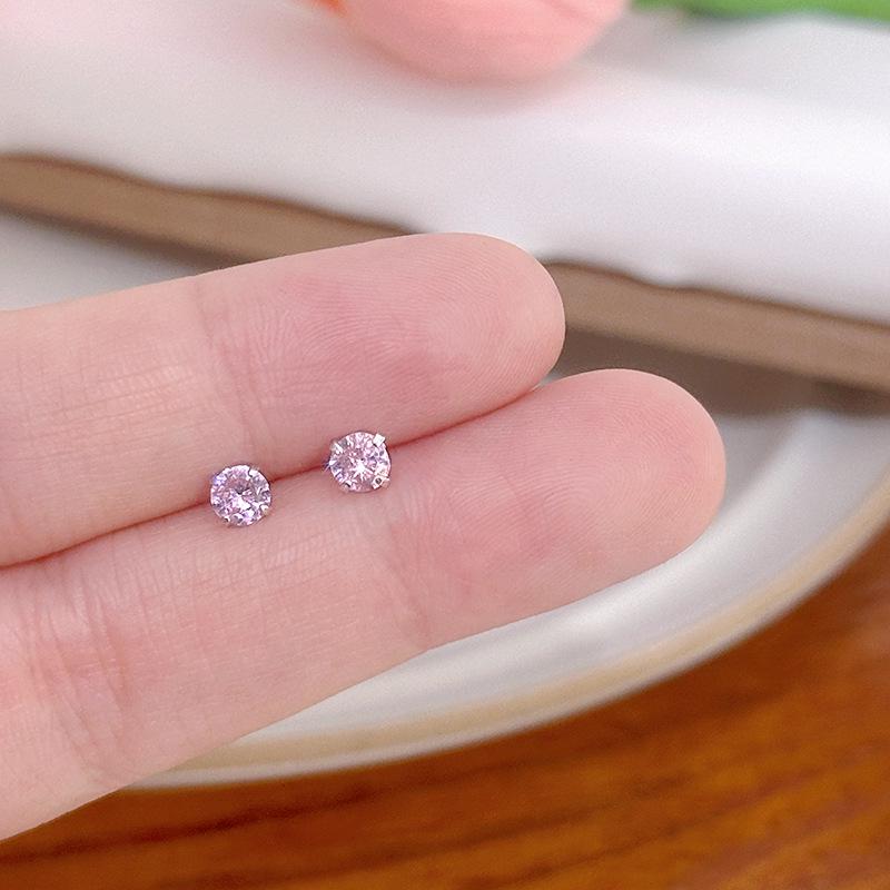 Chic Mini Zircon Earrings: Stylish, Elegant, and Versatile Jewelry for Women